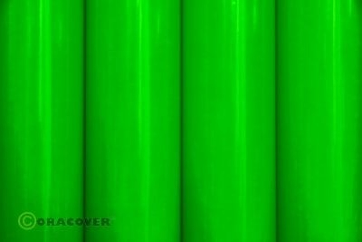 Oracover 2m Fluor. grön i gruppen Katalog / Fabrikat / O / Oracover / Oracover hos Minicars Hobby Distribution AB (O21-041-002)