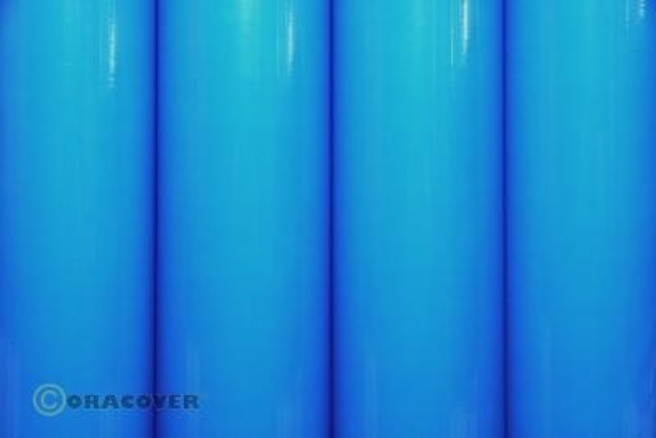 Oracover 2m Fluor. blue i gruppen Katalog / Fabrikat / O / Oracover / Oracover hos Minicars Hobby Distribution AB (O21-051-002)