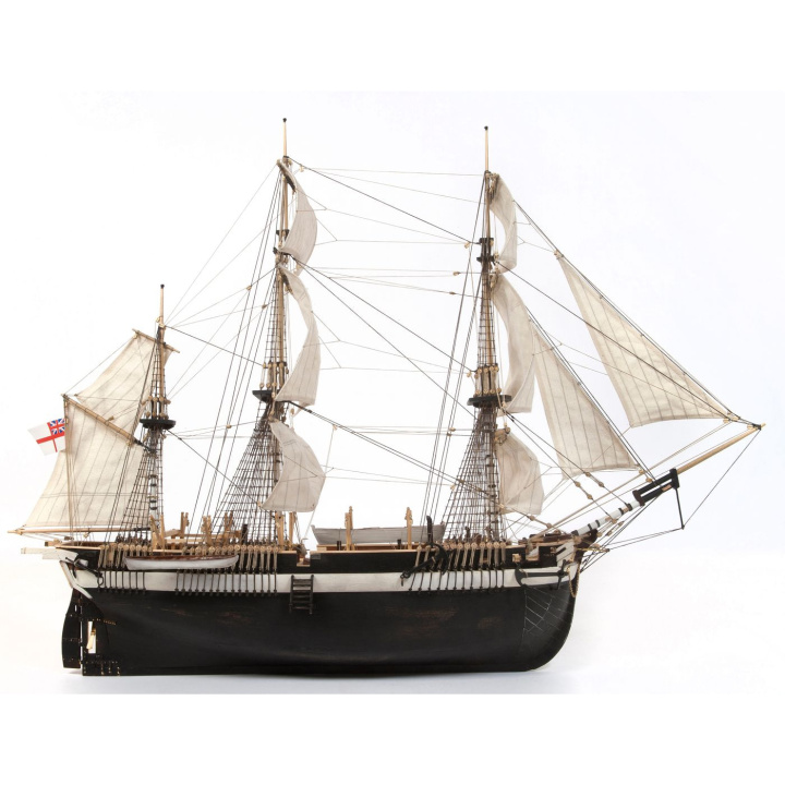 OcCre HMS Terror 1/75 Expeditionsfartyg 676mm i gruppen Katalog / Bygghobby / Byggsatser Trä & Metall / Träbåtar hos Minicars Hobby Distribution AB (OC12004)