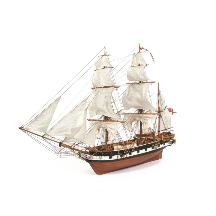 OcCre HMS Beagle 1/60 Skepp 720mm i gruppen Katalog / Bygghobby / Byggsatser Trä & Metall / Träbåtar hos Minicars Hobby Distribution AB (OC12005)
