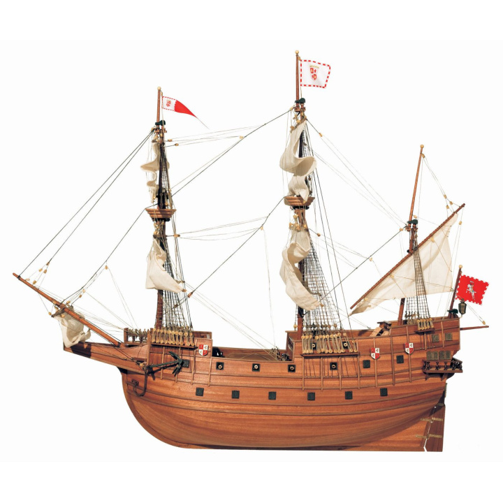 OcCre San Martin 1/90 Galeon 660mm i gruppen Katalog / Bygghobby / Byggsatser Trä & Metall / Träbåtar hos Minicars Hobby Distribution AB (OC13601)