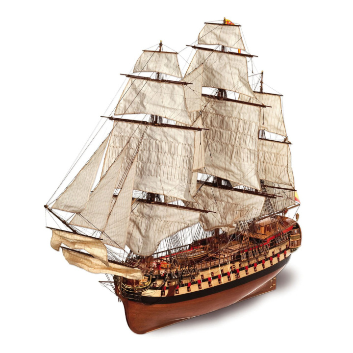 OcCre Montanés 1/70 Skepp 1250mm i gruppen Katalog / Bygghobby / Byggsatser Trä & Metall / Träbåtar hos Minicars Hobby Distribution AB (OC15000)