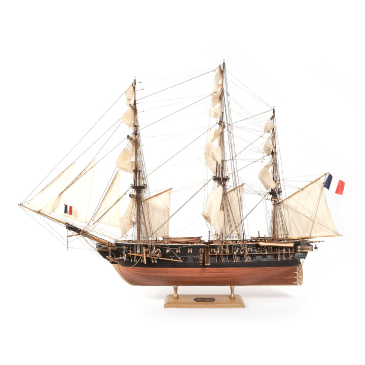 OcCre Belle Poule 1/90 Skepp 1085mm i gruppen Katalog / Bygghobby / Byggsatser Trä & Metall / Träbåtar hos Minicars Hobby Distribution AB (OC15007)