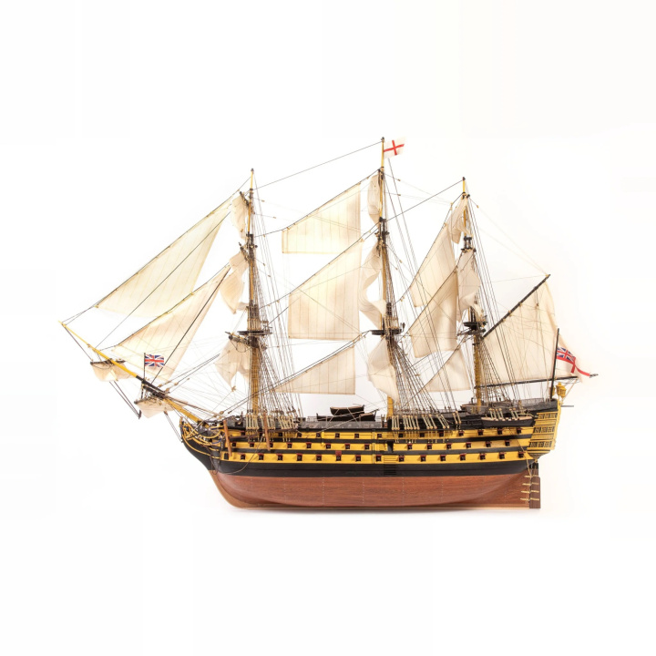OcCre HMS Victory 1/87 Linienschiff 1172mm in der Gruppe Katalog / Baumaterialien / Holz- und Metallmodelle / Holzboote bei Minicars Hobby Distribution AB (OC15008)