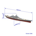 OcCre USS Missouri (BB-63) 1/200 Slagskepp 1355mm