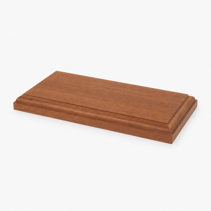OcCre Display-Sockel 210x105mm unbehandelt in der Gruppe Katalog / Baumaterialien / Holz- und Metallmodelle / Zubehör für Holzboote bei Minicars Hobby Distribution AB (OC19101)