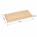 OcCre Display-platta 250x120mm Ek