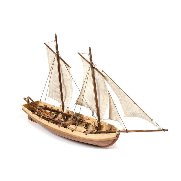 OcCre Bounty Launch 1/24 435mm i gruppen Katalog / Bygghobby / Byggsatser Trä & Metall / Träbåtar hos Minicars Hobby Distribution AB (OC52003)