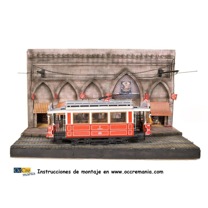 OcCre Istanbul Diorama i gruppen Katalog / Bygghobby / Byggsatser Trä & Metall / Trätåg hos Minicars Hobby Distribution AB (OC53010D)