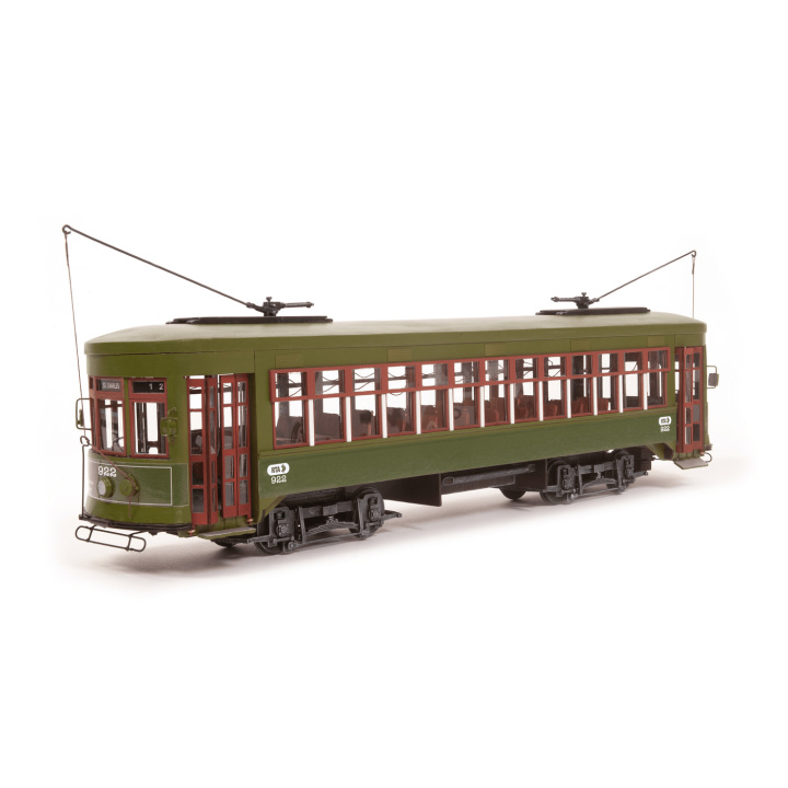 OcCre New Orleans Spårvagn 1/24 602mm i gruppen Katalog / Bygghobby / Byggsatser Trä & Metall / Trätåg hos Minicars Hobby Distribution AB (OC53012)