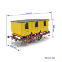 OcCre Adler Passagerarvagnar 1/24 625mm