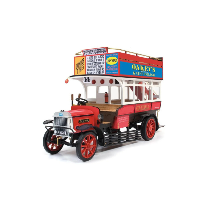 OcCre AEC B-Type Buss 1/24 290mm i gruppen Katalog / Bygghobby / Byggsatser Trä & Metall / Trätåg hos Minicars Hobby Distribution AB (OC57000)
