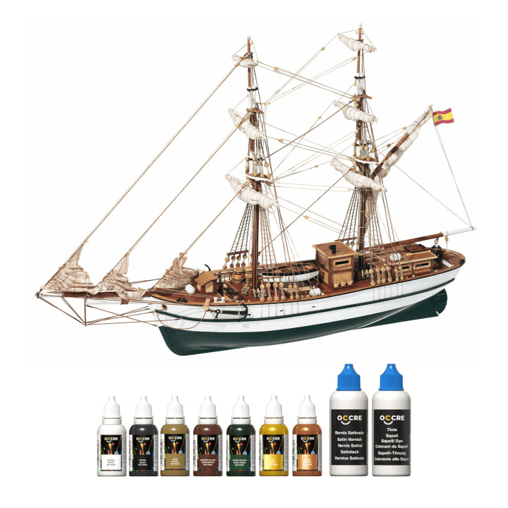 OcCre Färgset 8 Flaskor Aurora i gruppen Katalog / Bygghobby / Färg & Tillbehör / Hobbyfärg Akryl hos Minicars Hobby Distribution AB (OC90518)