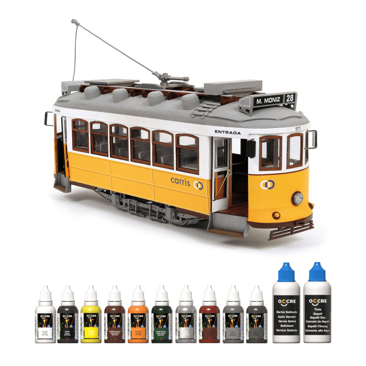 OcCre Färgset 11 Flaskor Lisboa i gruppen Katalog / Bygghobby / Färg & Tillbehör / Hobbyfärg Akryl hos Minicars Hobby Distribution AB (OC90535)