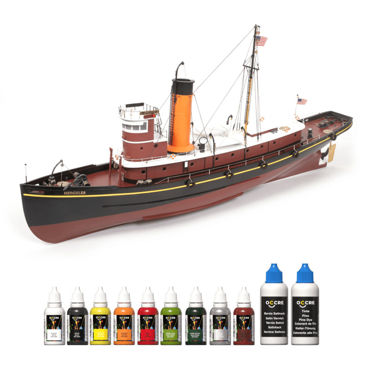 OcCre Färgset 11 Flaskor Hercules i gruppen Katalog / Bygghobby / Färg & Tillbehör / Hobbyfärg Akryl hos Minicars Hobby Distribution AB (OC90546)