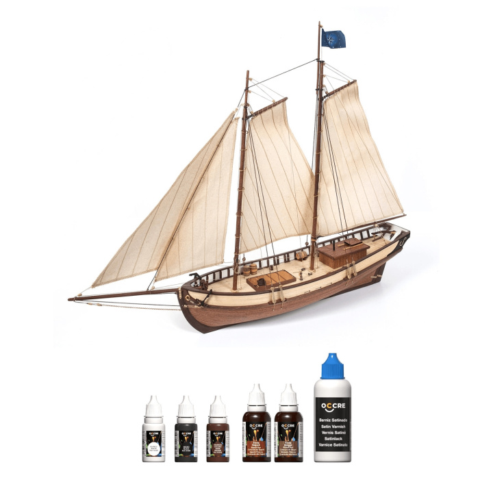 OcCre Färgset 6 Flaskor Polaris i gruppen Katalog / Bygghobby / Färg & Tillbehör / Hobbyfärg Akryl hos Minicars Hobby Distribution AB (OC90555)