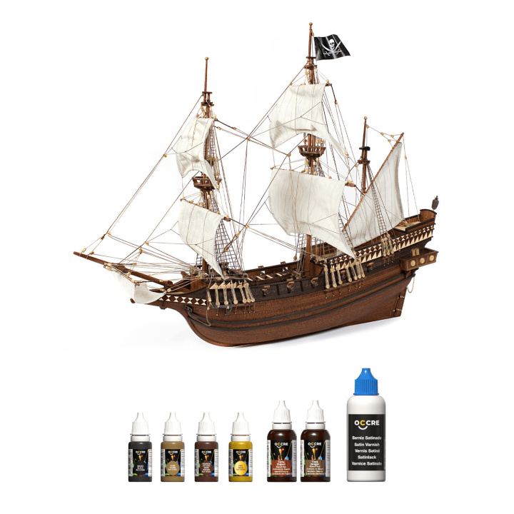 OcCre Färgset 7 Flaskor Buccaneer i gruppen Katalog / Bygghobby / Färg & Tillbehör / Hobbyfärg Akryl hos Minicars Hobby Distribution AB (OC90556)