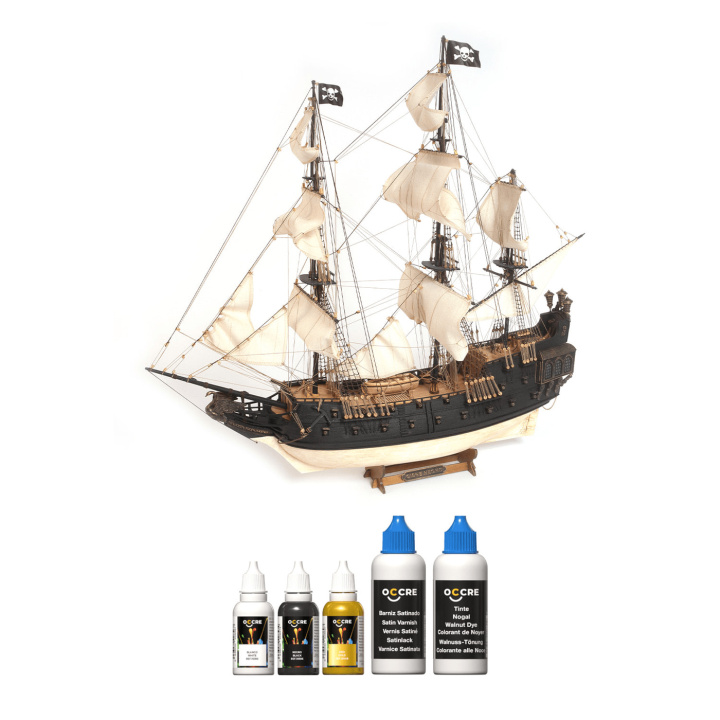 OcCre Färgset 5 Flaskor Black Swan i gruppen Katalog / Bygghobby / Färg & Tillbehör / Hobbyfärg Akryl hos Minicars Hobby Distribution AB (OC90564)