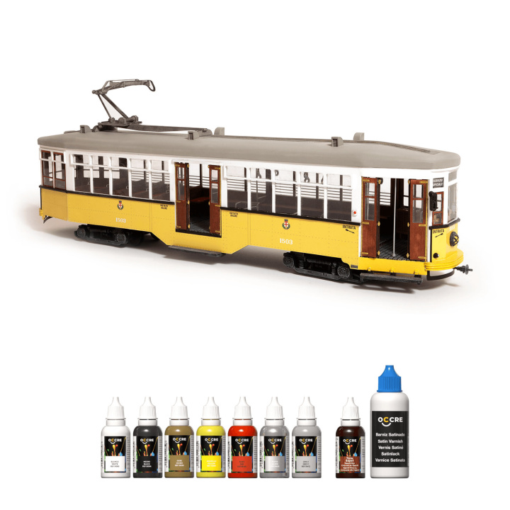 OcCre Färgset 9 Flaskor Milan i gruppen Katalog / Bygghobby / Färg & Tillbehör / Hobbyfärg Akryl hos Minicars Hobby Distribution AB (OC90565)