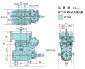 GT15HZ II 15cc 2-Takts Bensinmotor Heli*