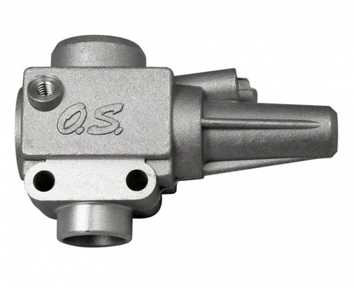Förgasarhus 40N (FS52S) i gruppen Katalog / Fabrikat / O / O.S.Engine / Reservdelar Flyg/Heli Metanol hos Minicars Hobby Distribution AB (OS44281100)