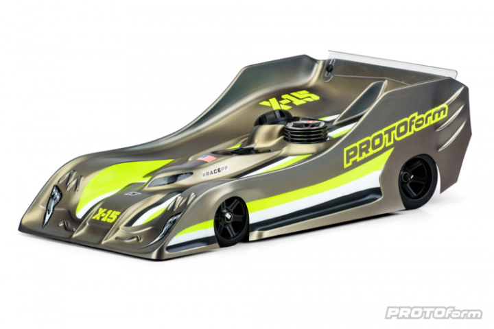 X15 Lättvikt Kaross 1/8 On-road* i gruppen Katalog / Fabrikat / P / PROTOform / Karosser 1/8 hos Minicars Hobby Distribution AB (PF1569-30)