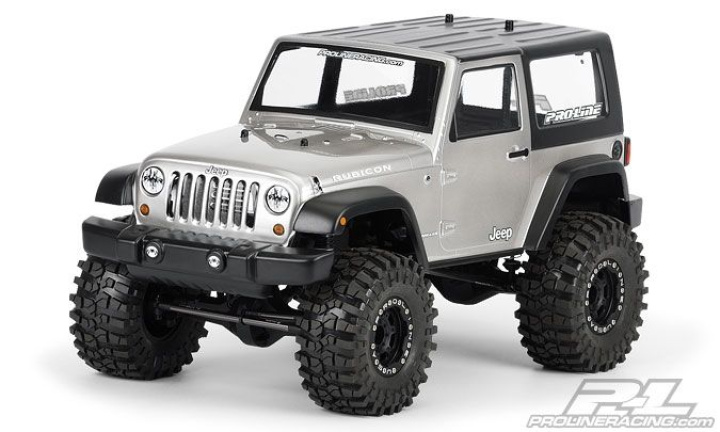 Kaross 2009 Jeep Wrangler 2009 Crawler* i gruppen Katalog / Fabrikat / P / Pro-Line / Karosser Crawler hos Minicars Hobby Distribution AB (PL3322-00)