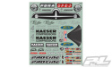 Kaross Super J Pro-Mod (Omålad) Slash 2WD Drag Car