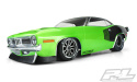 Kaross 1972 Plymouth Barracuda (Omålad) Slash 2WD Drag Car