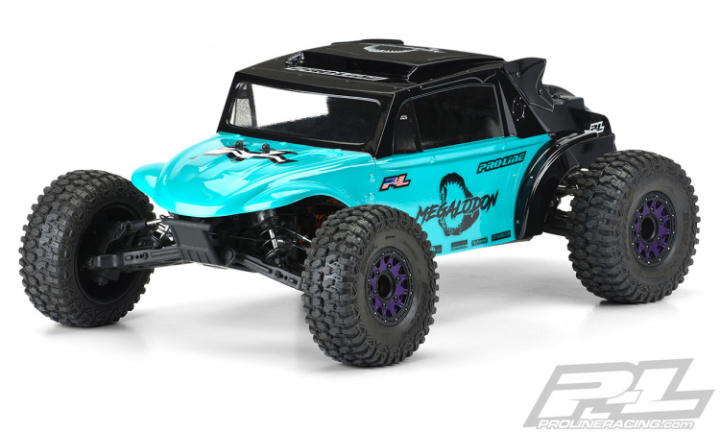 Megalodon Desert Buggy Clear Body Slash 2WD/4x4 in der Gruppe Katalog / Hersteller / P / Pro-Line / Bodies SC bei Minicars Hobby Distribution AB (PL3563-00)