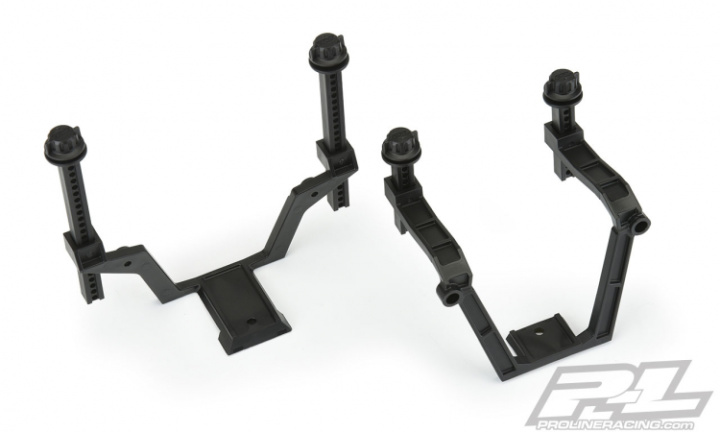 Extended Front and Rear Body Mounts for MAXX® in der Gruppe Katalog / Hersteller / P / Pro-Line / Car Parts bei Minicars Hobby Distribution AB (PL6370-00)