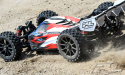Badlands MX M2 on Black Mach 10 Wheels 1/8 Buggy (2)