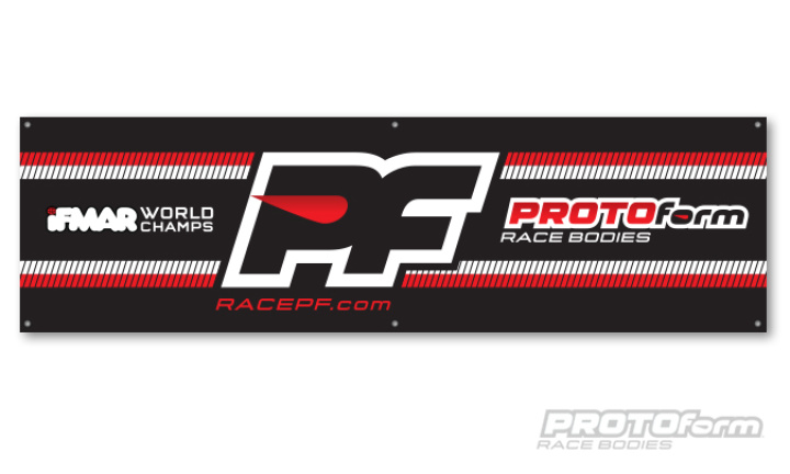PF Banderoll i gruppen Katalog / Fabrikat / P / PROTOform / Reklamartiklar hos Minicars Hobby Distribution AB (PL9913-35)