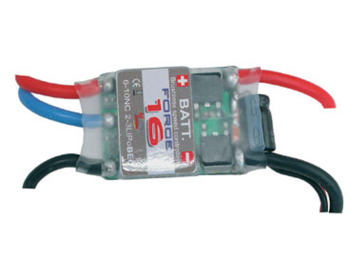 Fartreglage Brushless 16A RCS* SALE in the group Catalog / Brands / R / RC System / Accesories at Minicars Hobby Distribution AB (RCSA102-16)