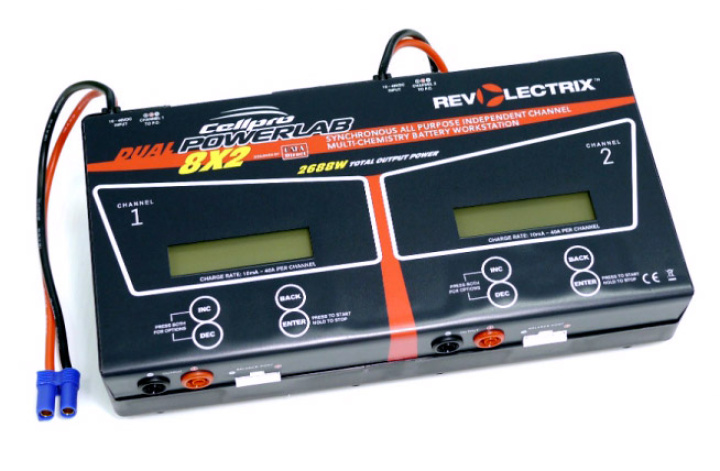 Cellpro Dual PowerLab 8x2 in the group Catalog / Brands / R / Revolectrix / Charger & Accessories at Minicars Hobby Distribution AB (REV0021)