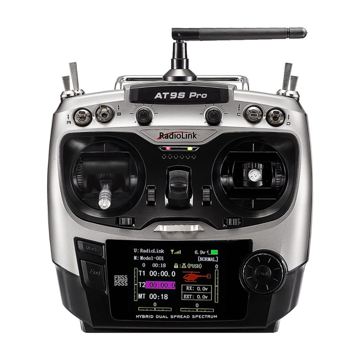 AT9S Pro Radio Mode1 Incl. 2pcs R9DS Receiver in the group Catalog / Accessories & Parts / Radios / Transmitter at Minicars Hobby Distribution AB (RLAT9SPROM1-1)