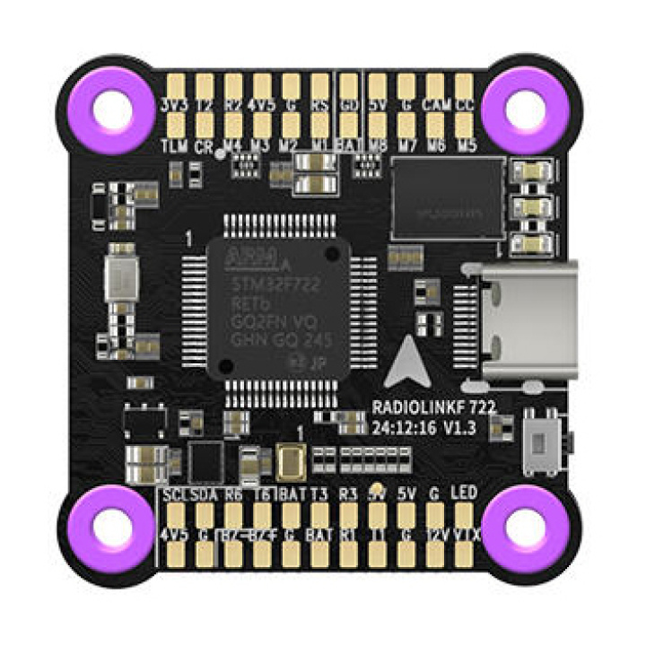 F722 Flight Controller Racing Master i gruppen Katalog / Tillbehör & Delar / Multirotor Tillbehör / Tillbehör Multirotor hos Minicars Hobby Distribution AB (RLF722)