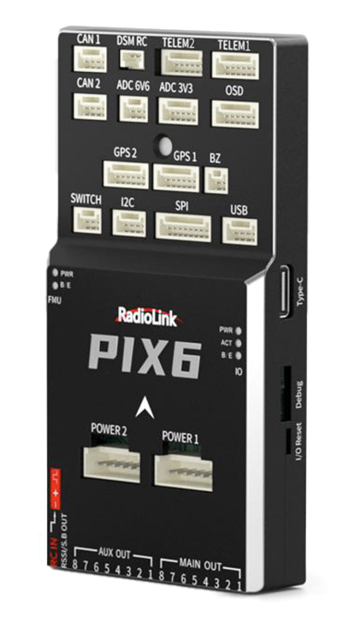 PIX6 Flight Controller i gruppen Katalog / Tillbehör & Delar hos Minicars Hobby Distribution AB (RLPIX6)