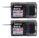 RC4GS V3 RC Sändare med 2x R6FG Mottagare