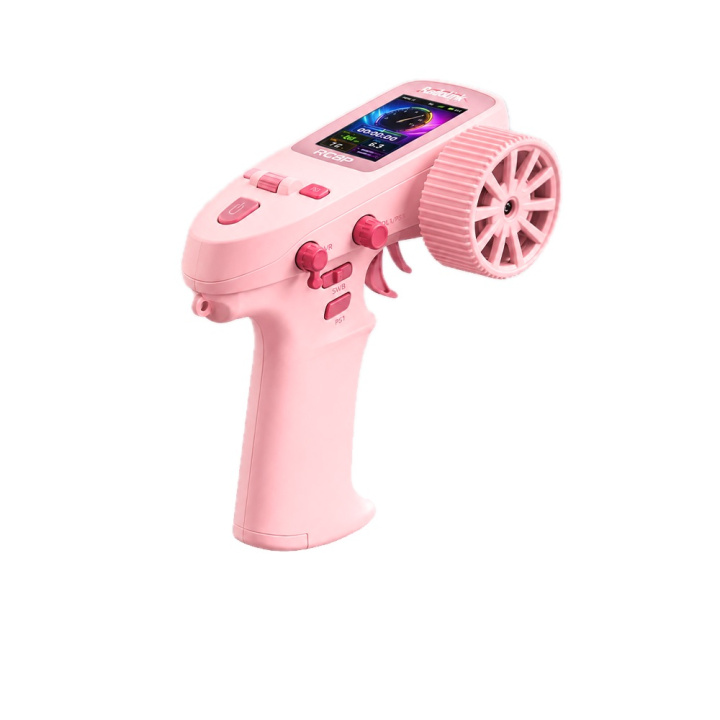 RC8P RC Transmitter with 2x R8FG Receiver – Sakura Pink in the group Catalog / Accessories & Parts / Radios / Transmitter at Minicars Hobby Distribution AB (RLRC8P-PNK)