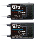 RC8X RC Transmitter with 2x R8FG Receiver
