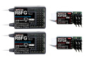 RC8X RC Transmitter with 2x R8FG + 2x R4FGM Receiver