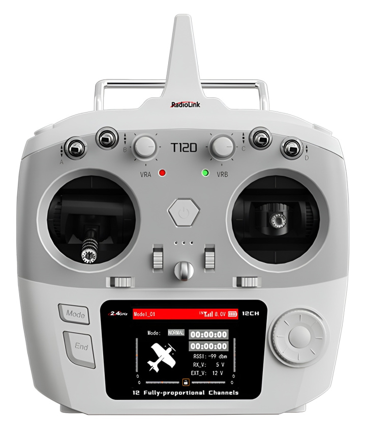 T12D Mode-2 RC Sändare med 2x R12F Mottagare i gruppen Katalog / Tillbehör & Delar / Sändare / Sändare hos Minicars Hobby Distribution AB (RLT12DM2-1)