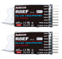 T8S Mode-2 RC Sändare med LiPo & 2x R8EF Mottagare