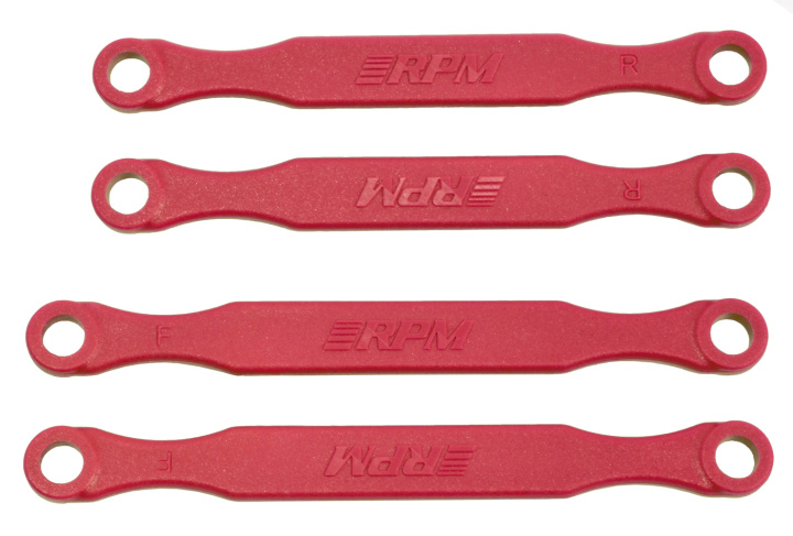 Camber Link BL2 Set Red Traxxas 4x4 - Slash, Rustler, Stampede in the group Catalog / Accessories & Parts / Spare Parts / Cars at Minicars Hobby Distribution AB (RPM72129)