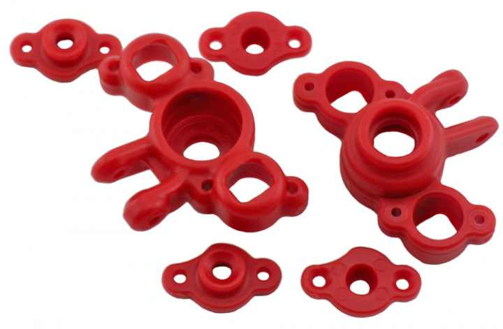 Hjulhubb Röd (Par) Traxxas 1/16 i gruppen Katalog / Fabrikat / R / RPM / Bildelar hos Minicars Hobby Distribution AB (RPM73169)