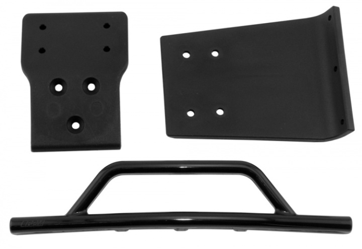 Bumper och Hasplåt Fram Svart Slash 4x4 i gruppen Katalog / Fabrikat / R / RPM / Bildelar hos Minicars Hobby Distribution AB (RPM80022)