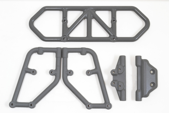 Heckstoßstange Grau Slash 4x4 in der Gruppe Katalog / Hersteller / R / RPM / Car Parts bei Minicars Hobby Distribution AB (RPM80126)