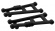 Suspension Arms Rear (Pair) Black Rustler, Stampede 2WD