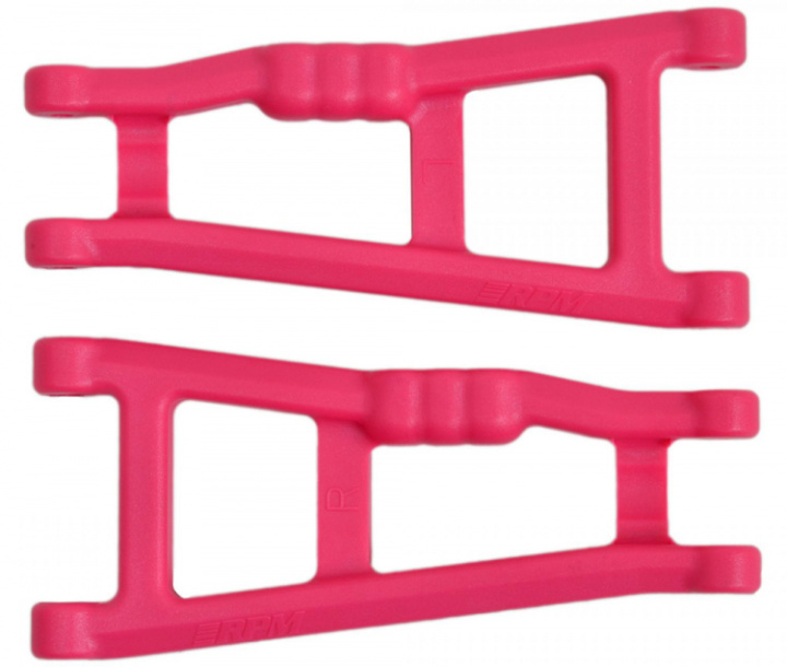 Bärarmar Bak Rosa (Par) Rustler, Stampede - 2WD* i gruppen Katalog / Fabrikat / R / RPM / Bildelar hos Minicars Hobby Distribution AB (RPM80187)